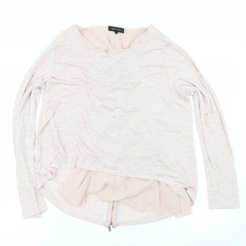 New Look Womens Pink   Basic Blouse Size L