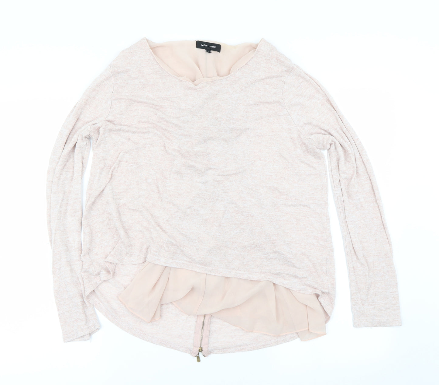 New Look Womens Pink   Basic Blouse Size L