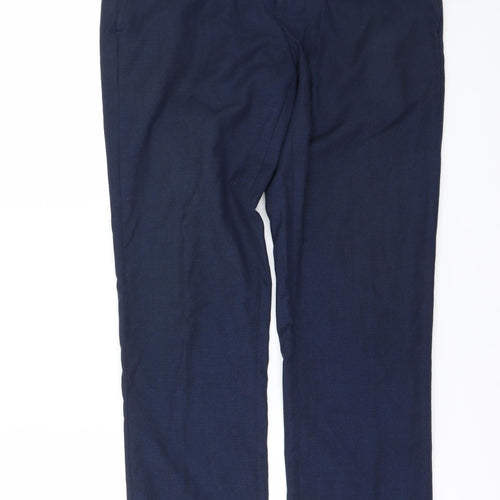 Cedar Wood State Mens Blue   Trousers  Size 32 in L28 in