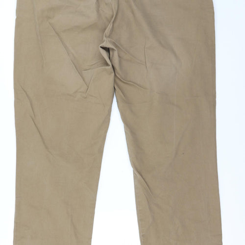 TU Mens Brown   Trousers  Size 40 in L32 in