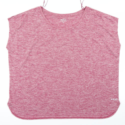 soulux  Womens Pink   Basic T-Shirt Size L