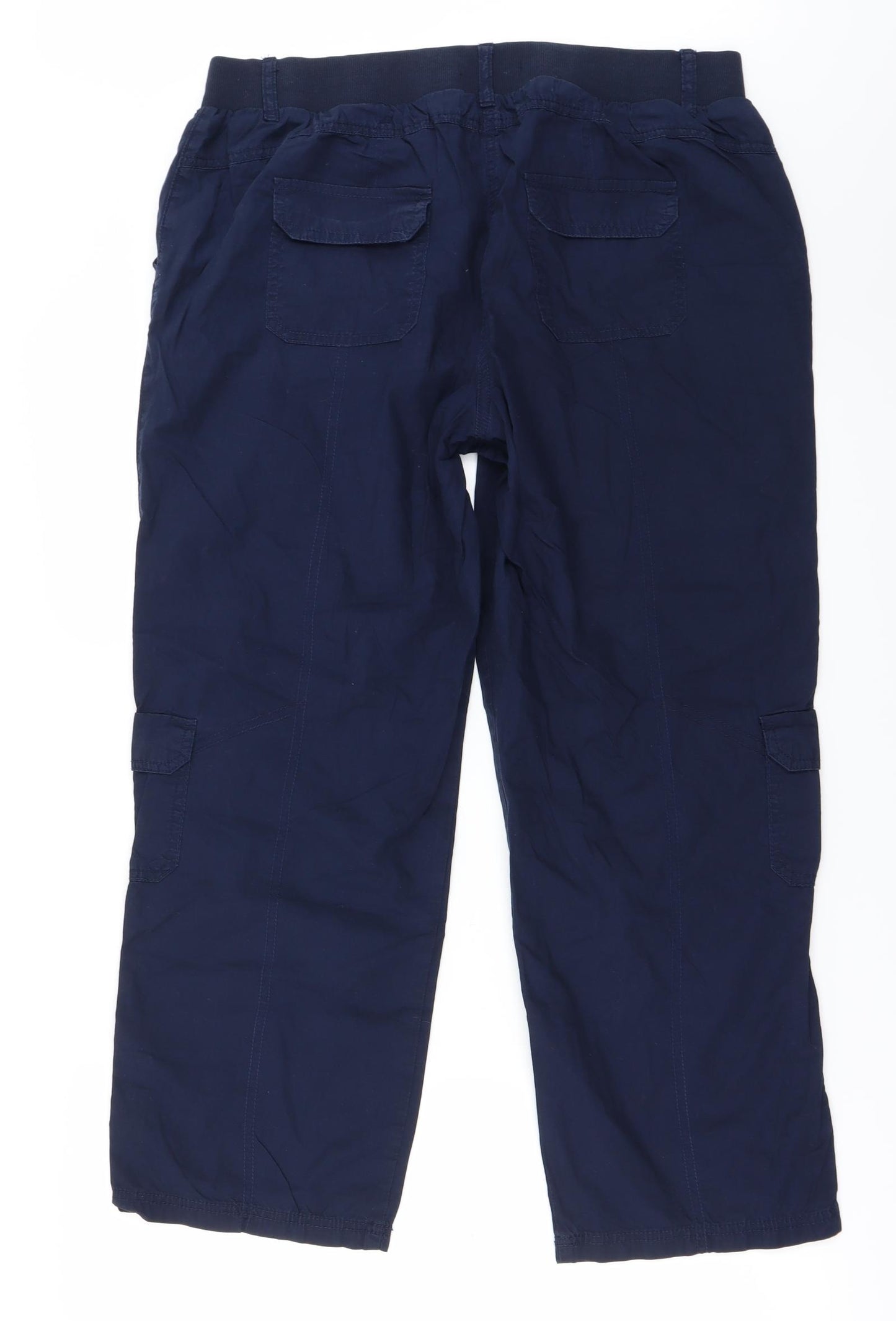 George Womens Blue   Trousers  Size 16 L24 in
