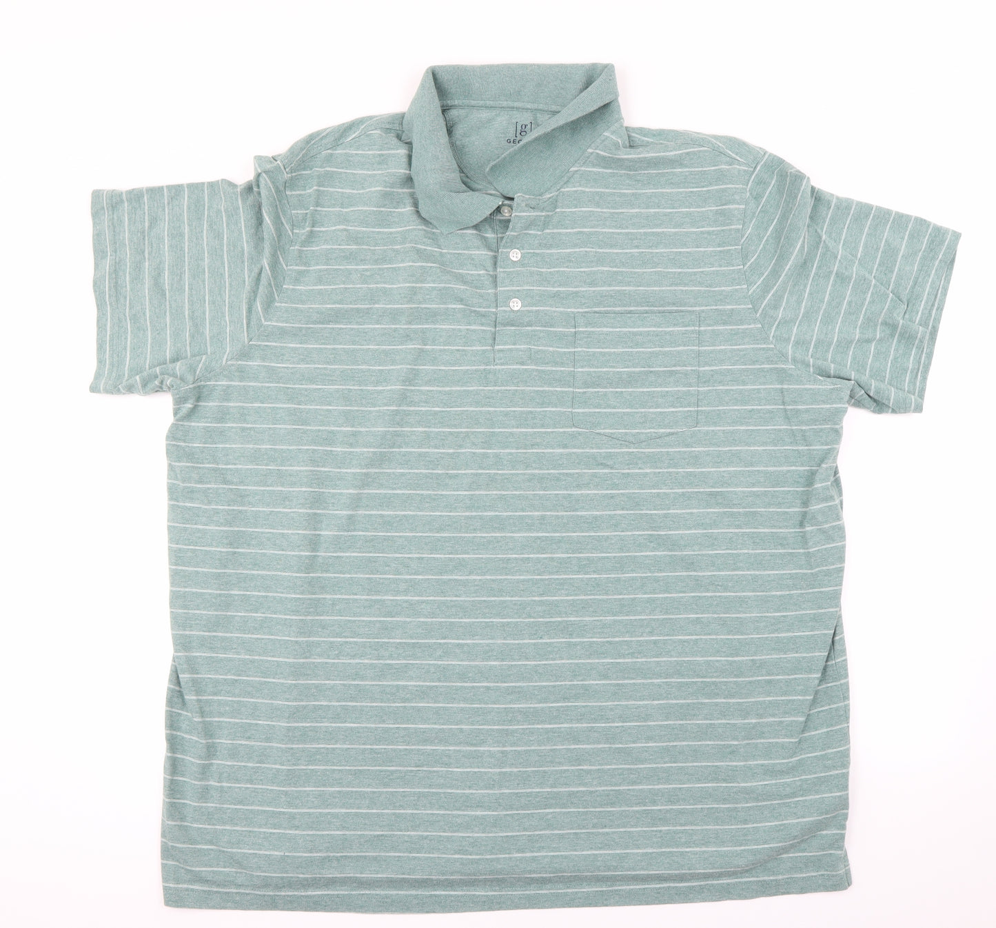 George Mens Green    Polo Size 3XL