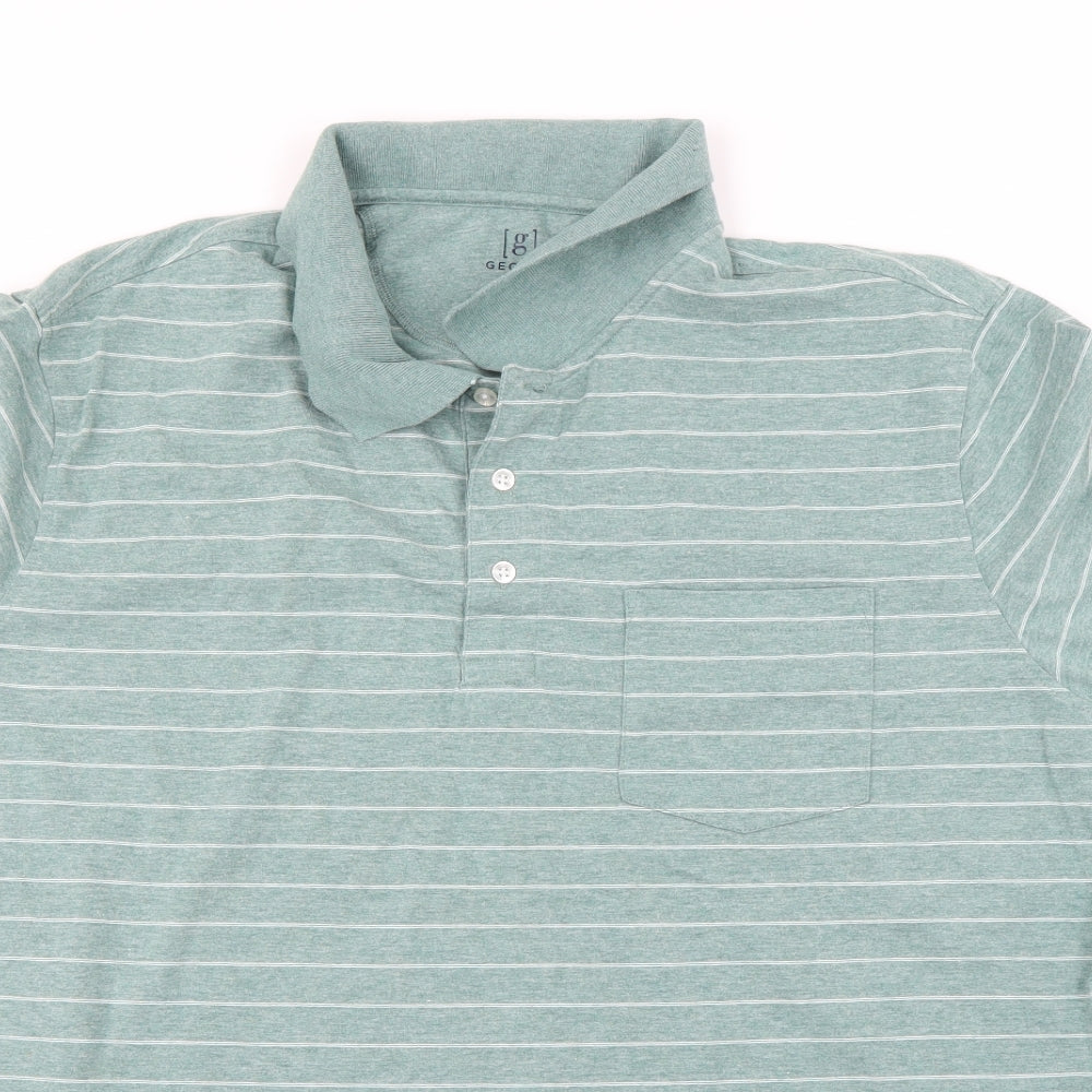 George Mens Green    Polo Size 3XL