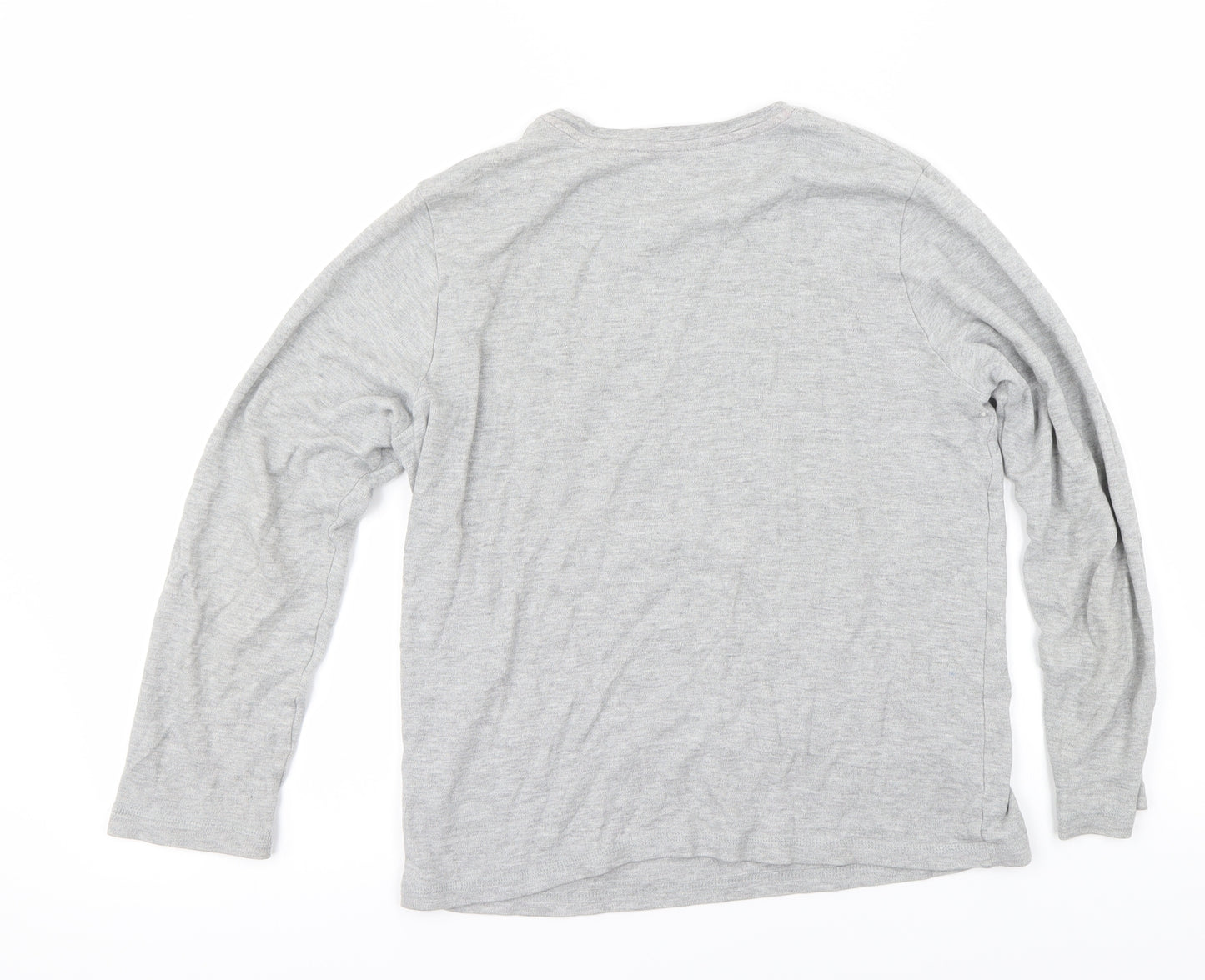 George Boys Grey   Basic T-Shirt Size 12-13 Years
