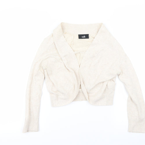 Wallis Womens Beige   Cardigan Jumper Size S