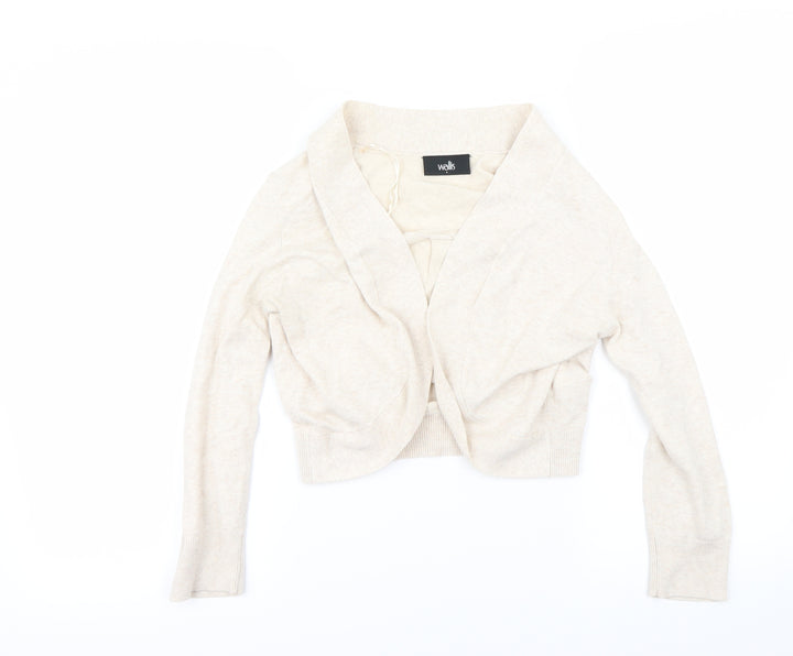 Wallis Womens Beige   Cardigan Jumper Size S