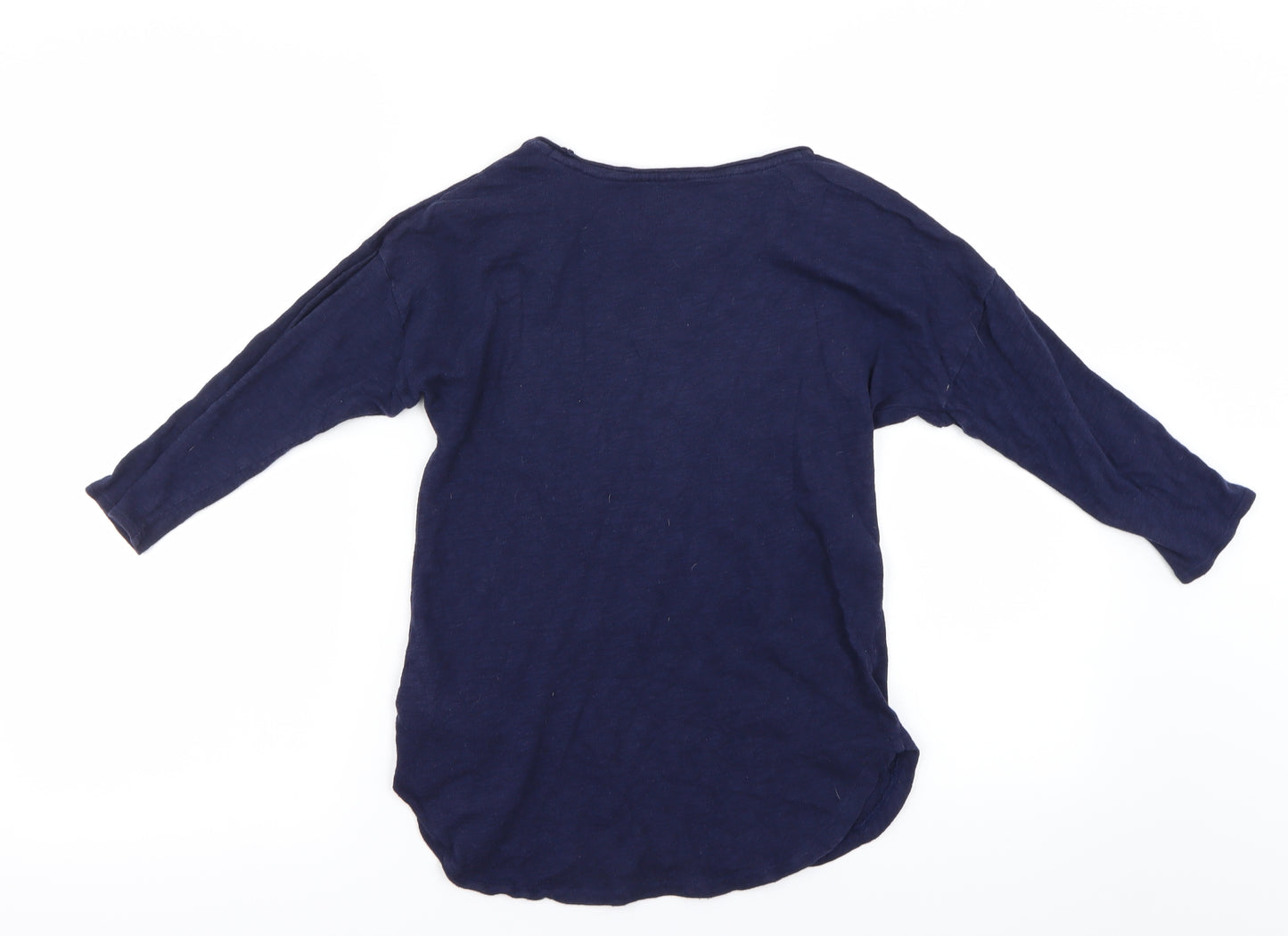 Gap Girls Blue   Basic T-Shirt Size 8 Years