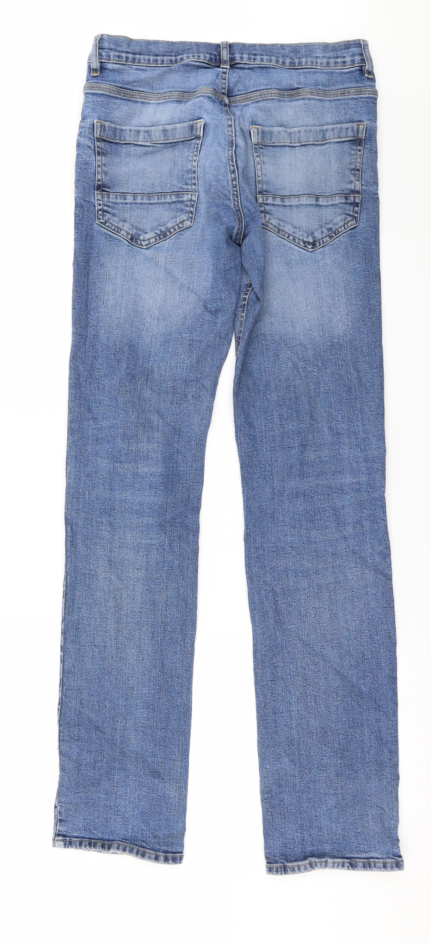 Preworn Mens Blue   Straight Jeans Size 32 in L34 in
