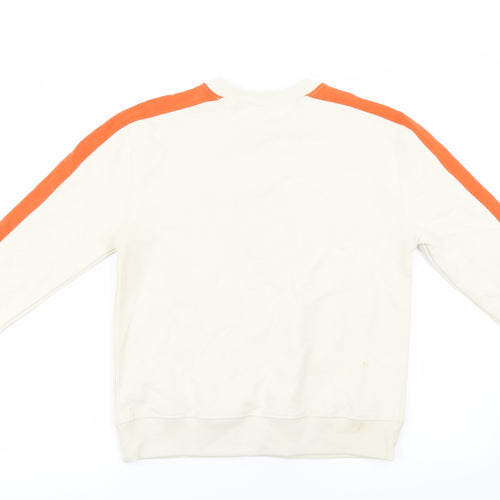 Zara Girls Ivory   Pullover Jumper Size 10 Years