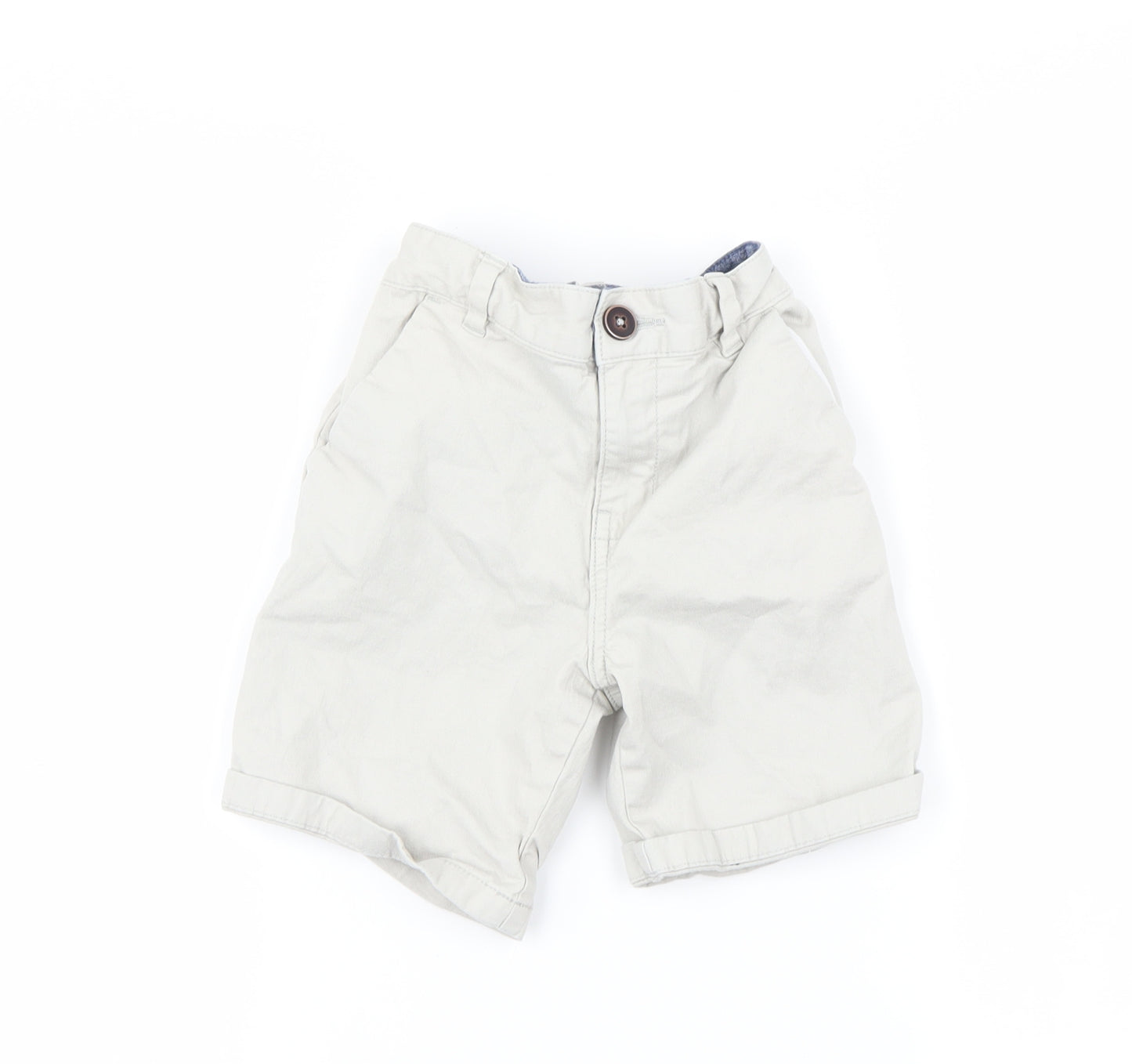 F&F Boys Grey   Chino Shorts Size 7-8 Years