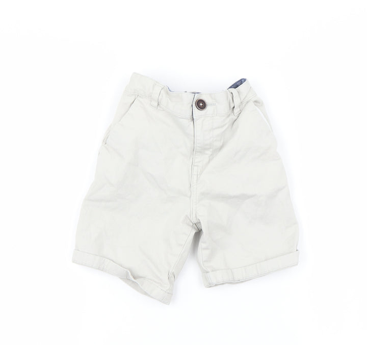 F&F Boys Grey   Chino Shorts Size 7-8 Years