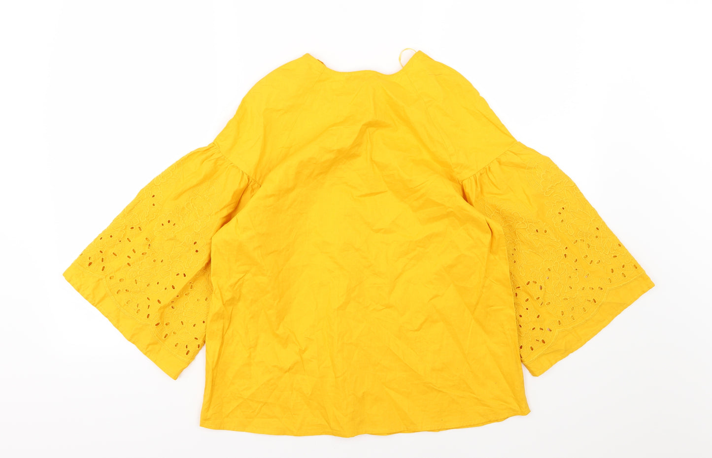 Primark Womens Yellow   Basic T-Shirt Size 8