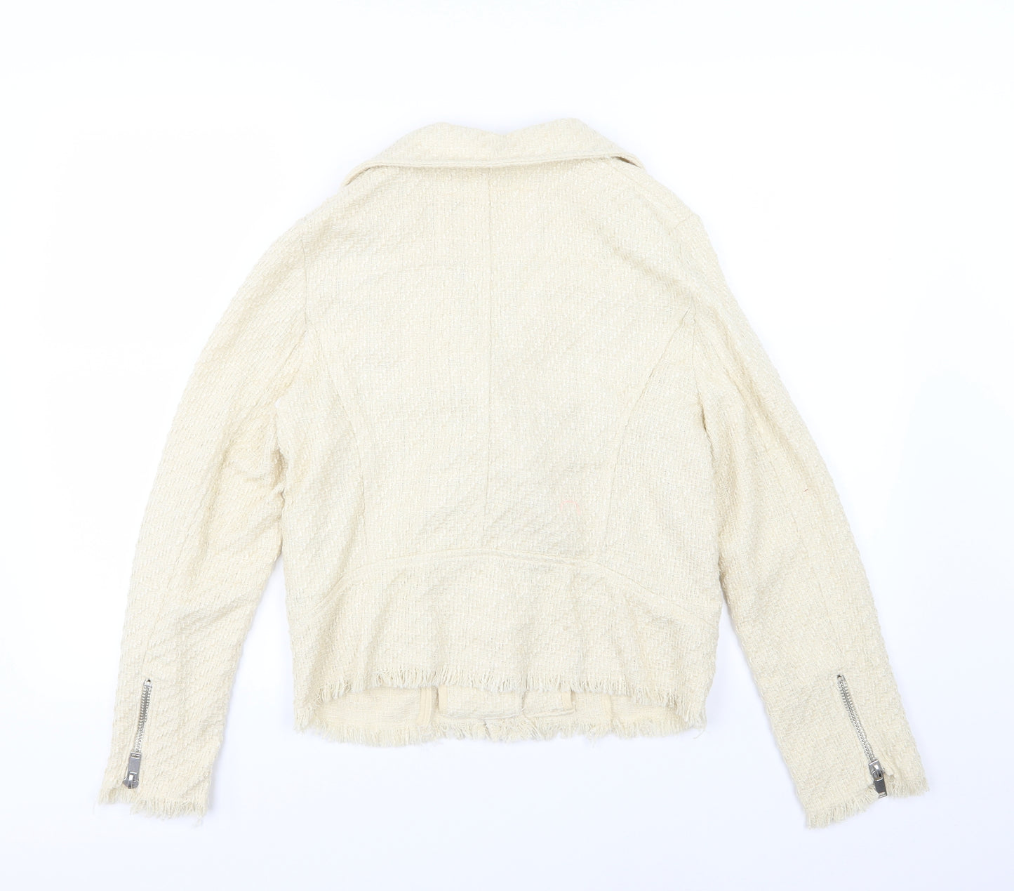 H&M Womens Ivory   Jacket  Size 8