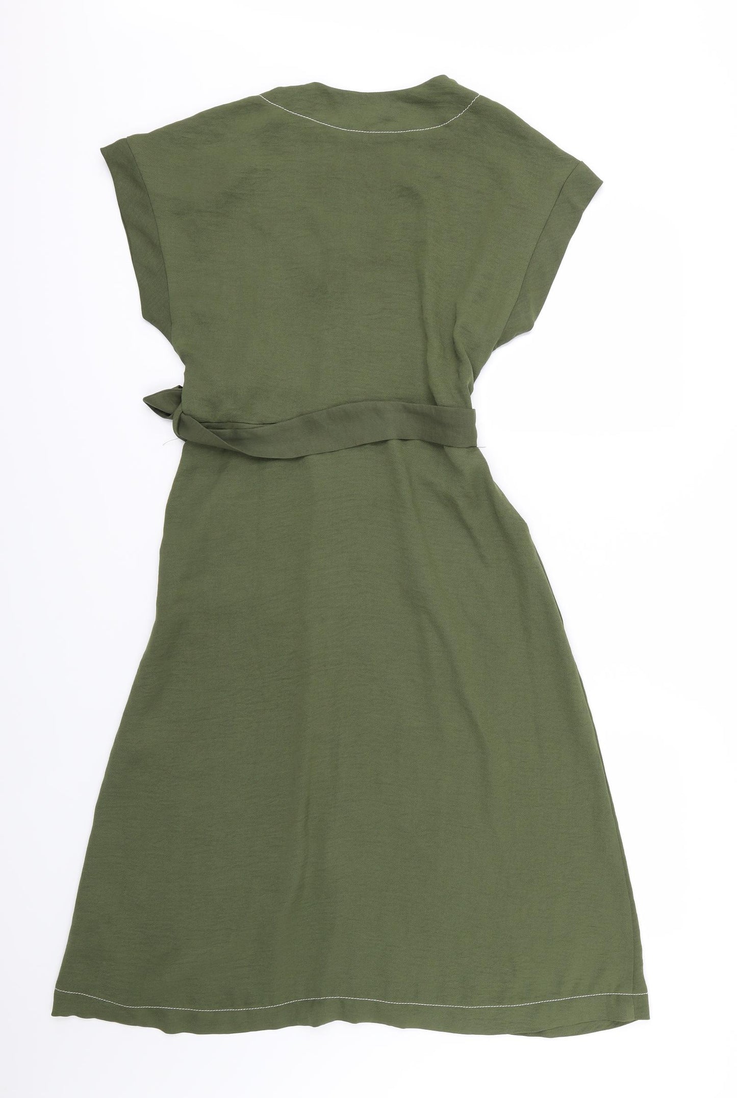 Primark Womens Green   Shirt Dress  Size 10
