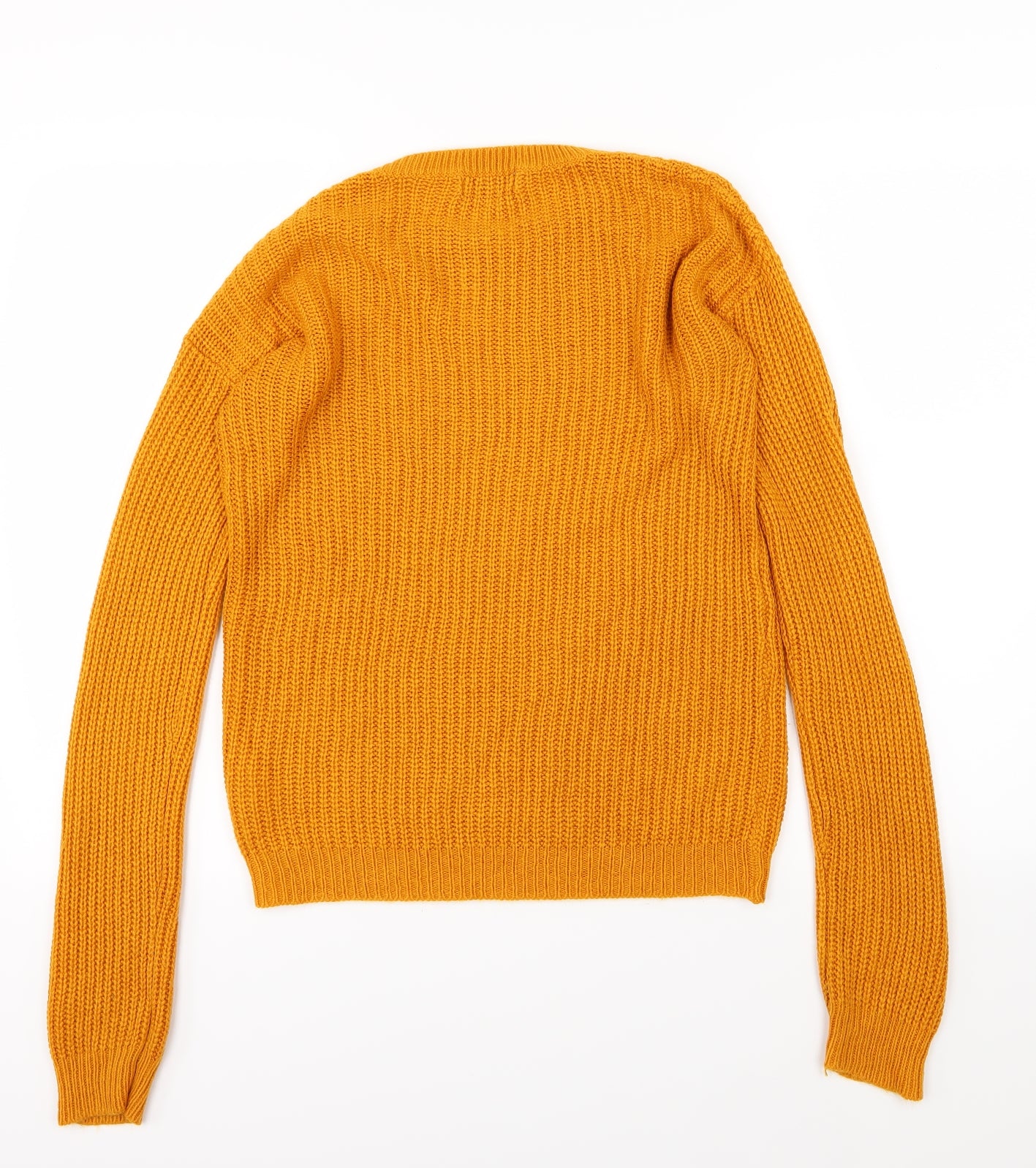 Papaya Womens Brown  Knit Pullover Jumper Size 8