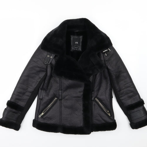 River Island Womens Black   Jacket  Size 8