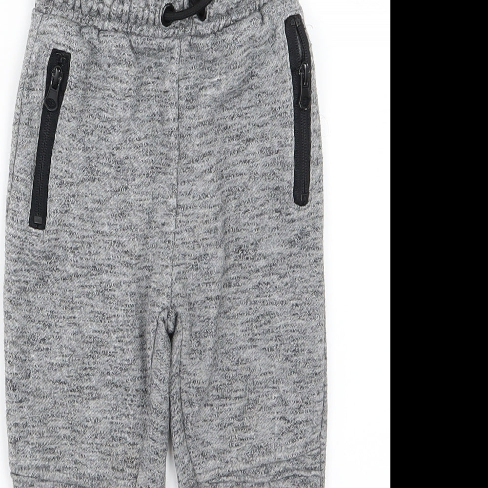 Primark Boys Grey  Jersey Jogger Trousers Size 3-4 Years