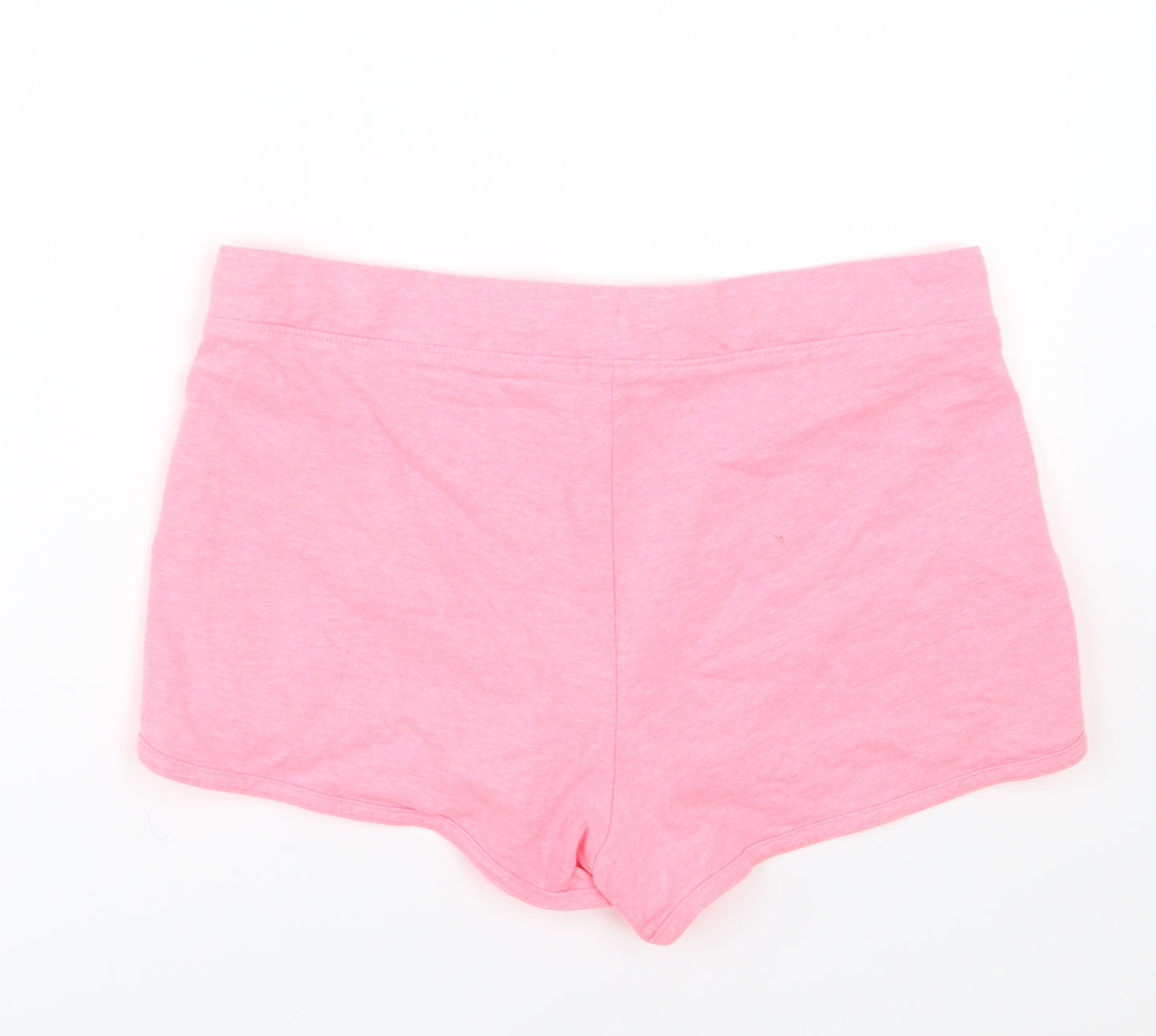 Papaya Womens Pink  Jersey Sweat Shorts Size 12