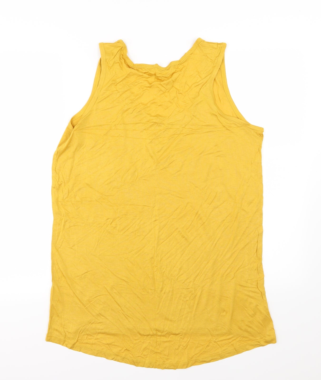 Pep&Co Womens Yellow   Basic Tank Size 18