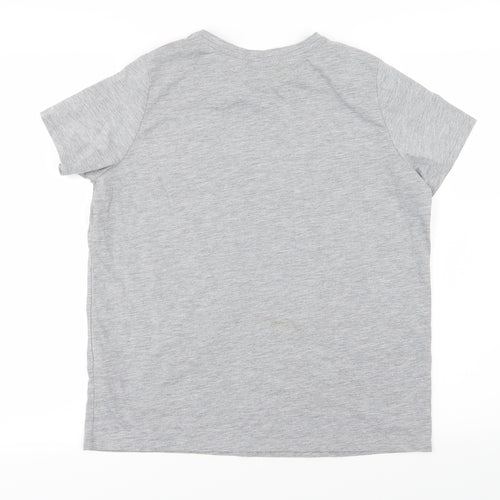 Bravado Womens Grey  Jersey Basic T-Shirt Size M  - Thank U, next