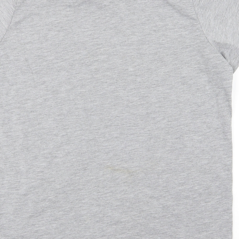 Bravado Womens Grey  Jersey Basic T-Shirt Size M  - Thank U, next