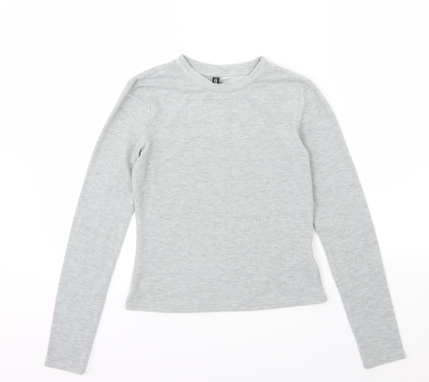 H&M Womens Grey  Knit Pullover Jumper Size S