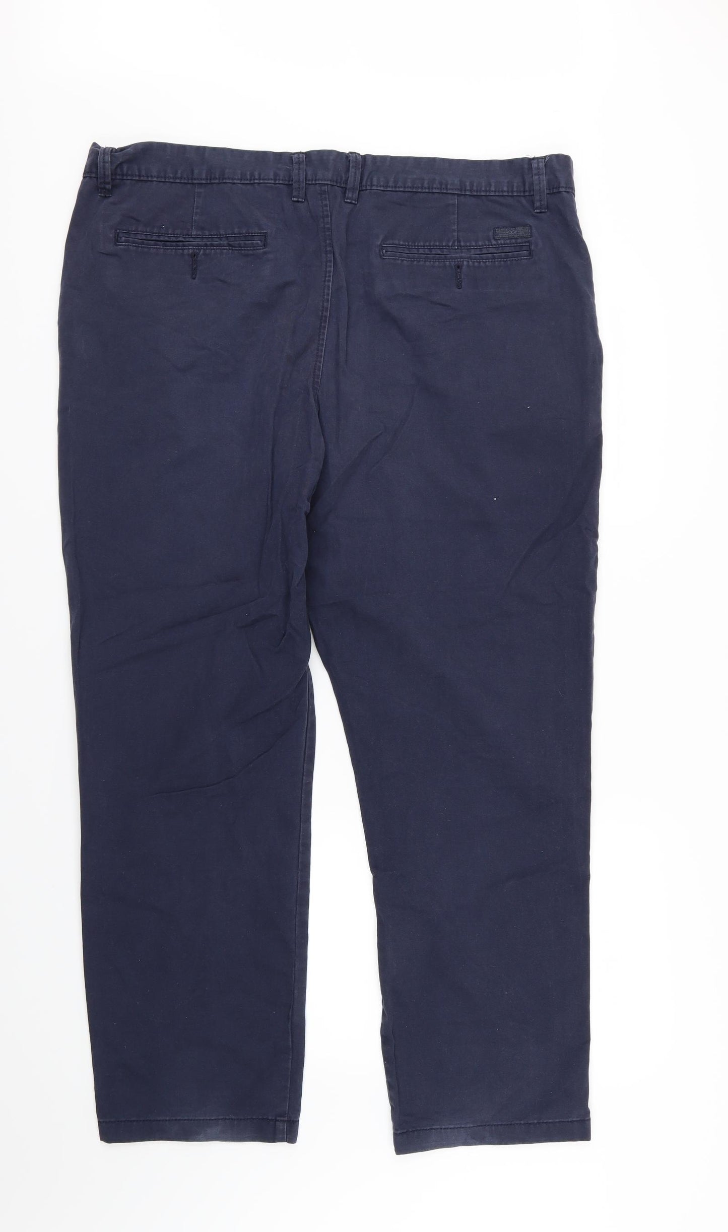TU Mens Blue   Chino Trousers Size 42 L32 in