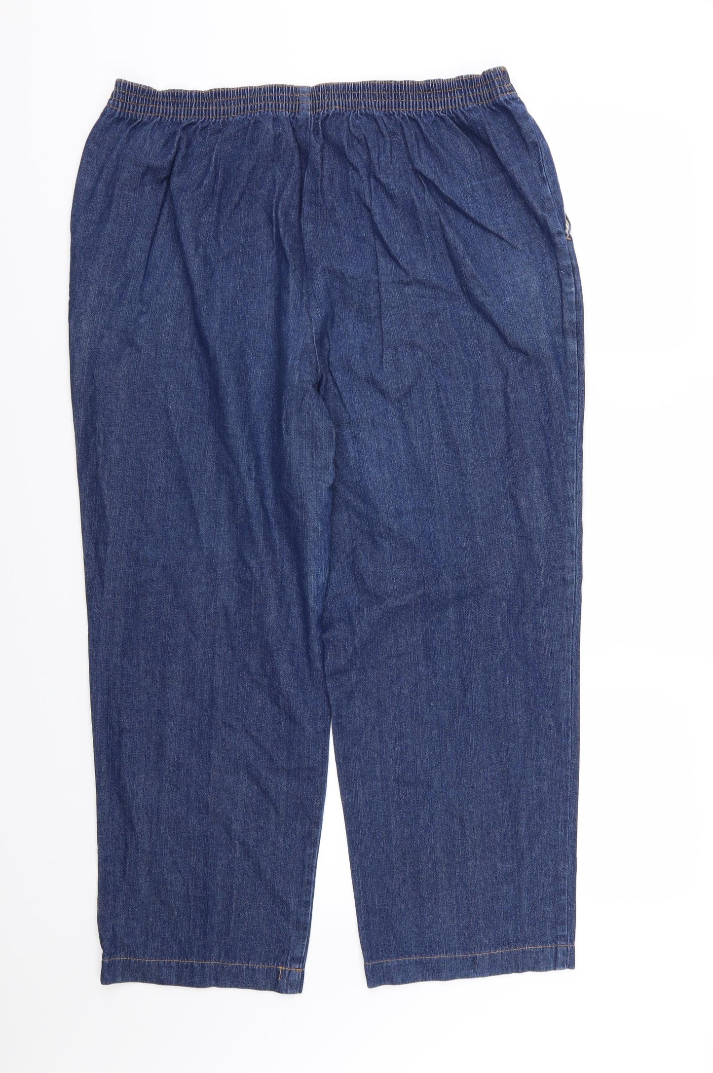 Marks and Spencer Womens Blue  Denim Jegging Jeans Size 18 L26 in
