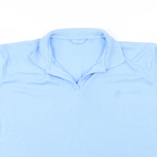 Cottonique Mens Blue  Jersey  Polo Size XL