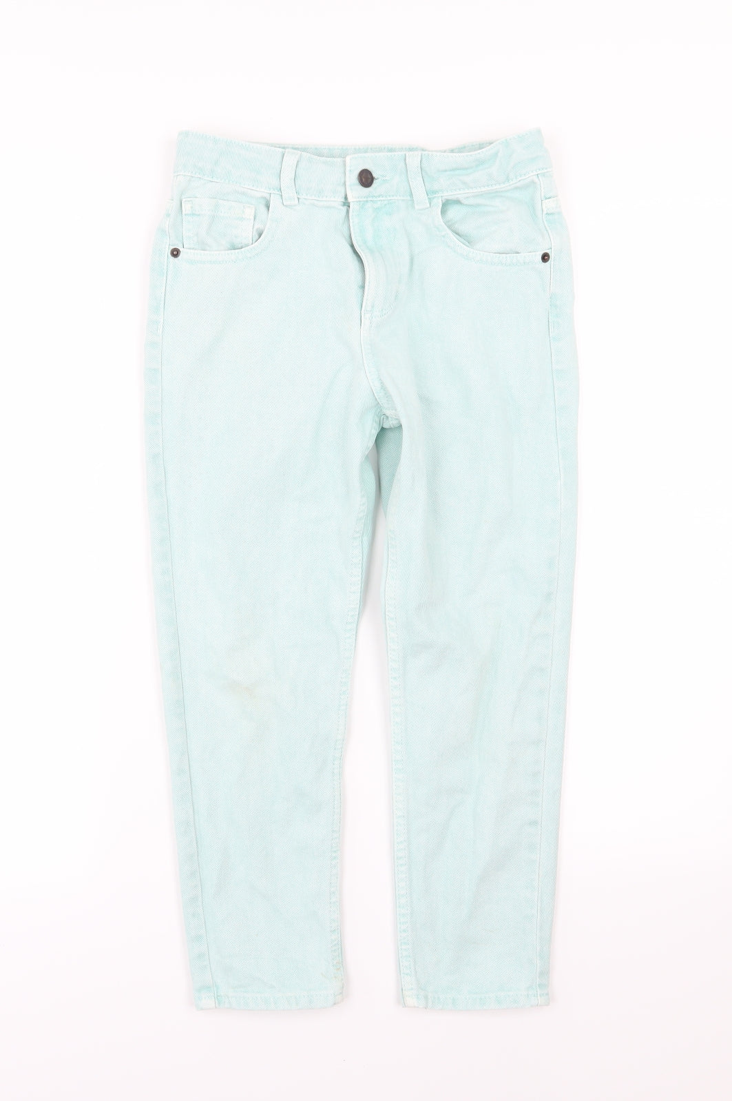 Marks and Spencer Girls Blue  Denim Skinny Jeans Size 9 Years