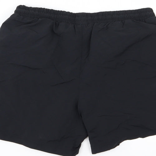 Slazenger Boys Black   Sweat Shorts Size 13 Years
