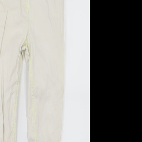 NEXT Girls White  Denim Skinny Jeans Size 11 Years