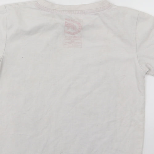 Ecko Unltd. Boys White  Jersey Basic T-Shirt Size 4-5 Years