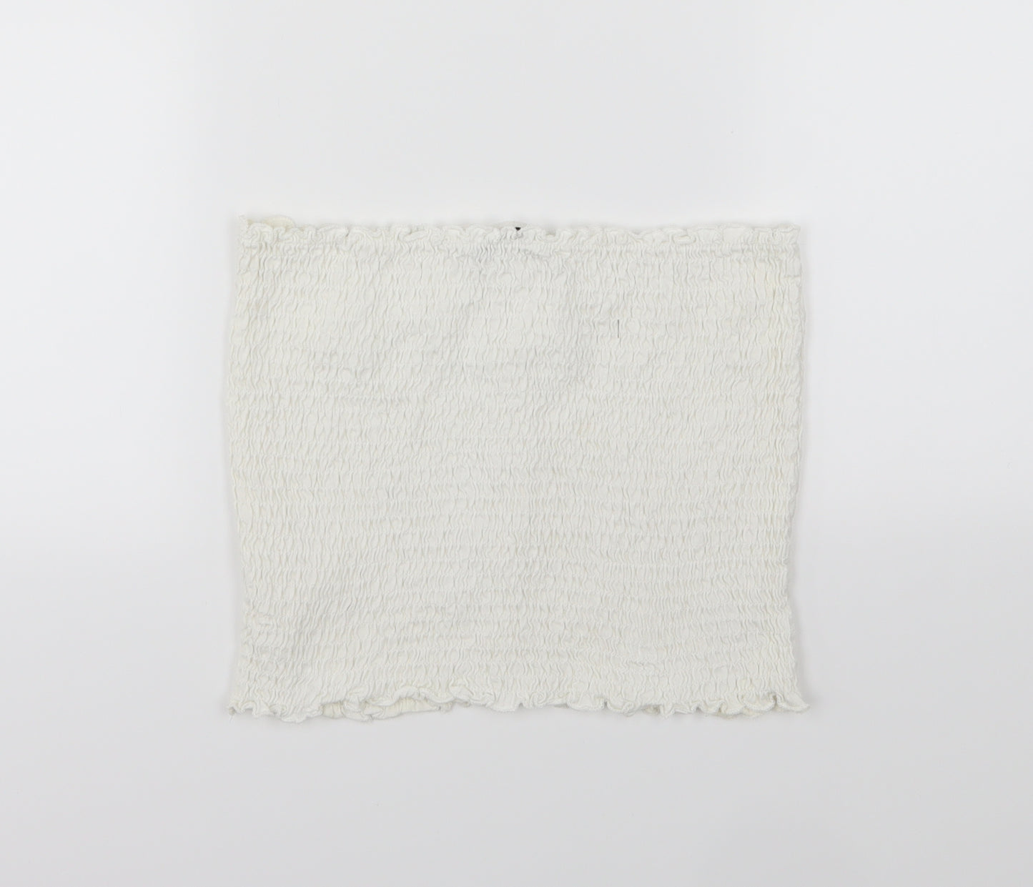 George Womens White   Cropped Tank Size 12  - Boob Tube