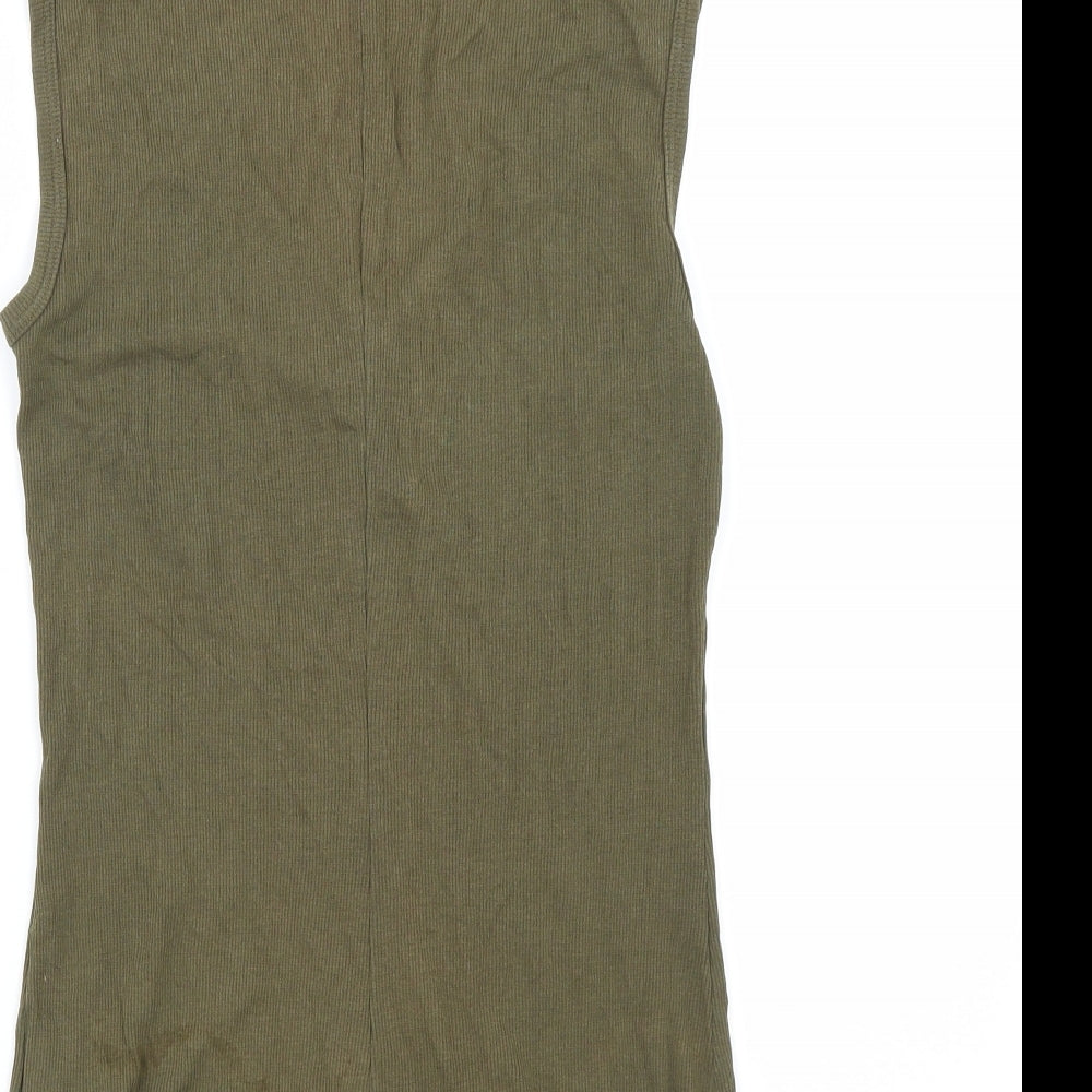 Dolce&Gabbana Womens Green   Basic T-Shirt Size 14