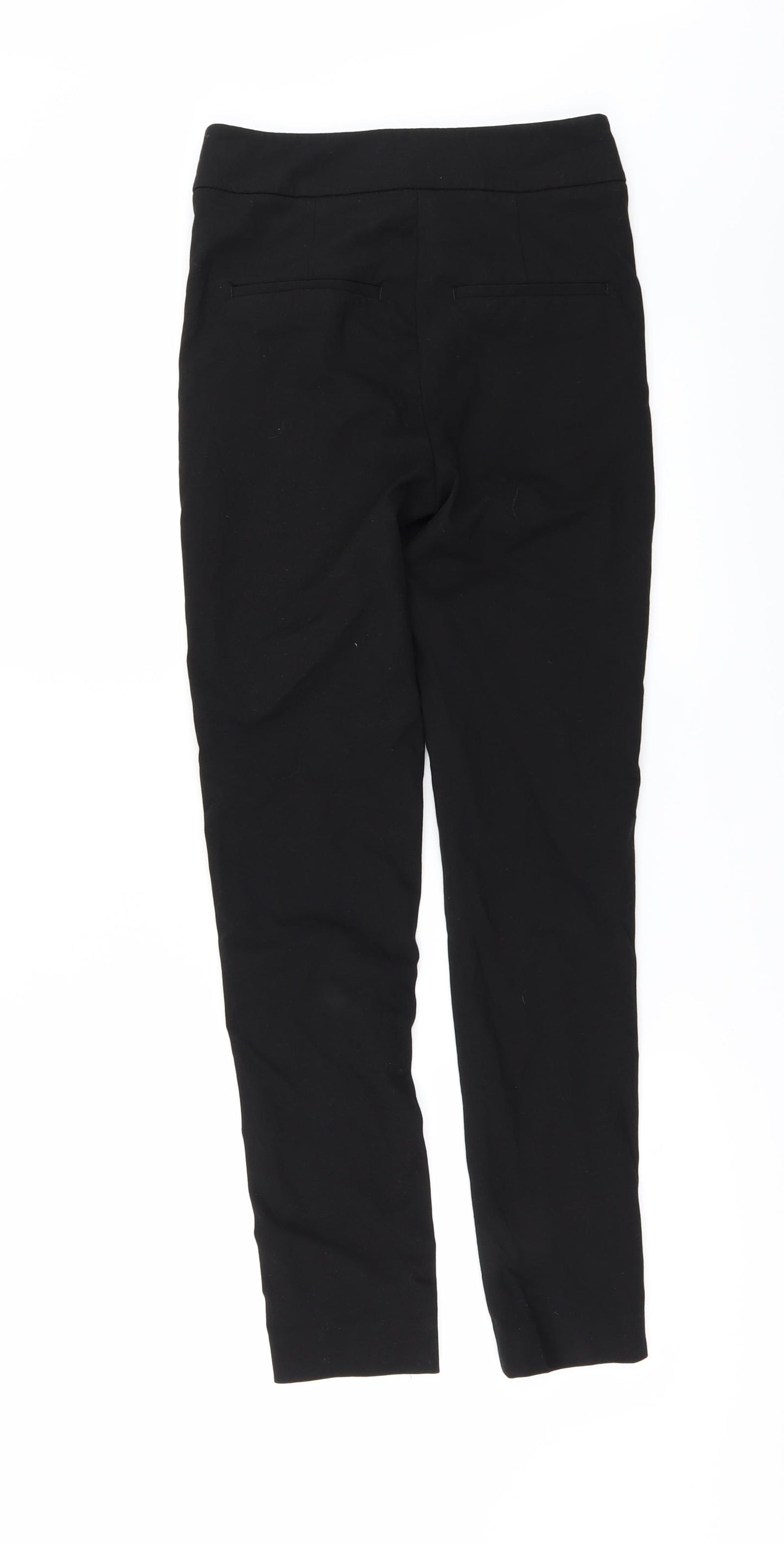 H&M Womens Black   Trousers  Size 4 L27 in