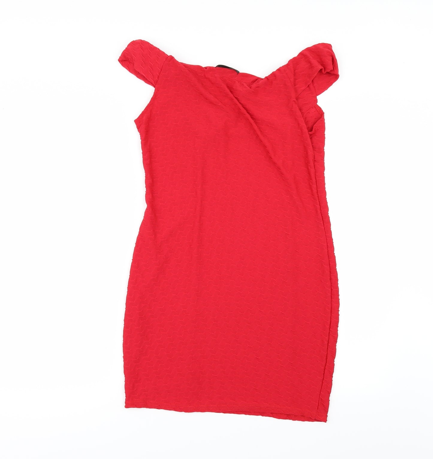 Club L Womens Red   Bodycon  Size 14