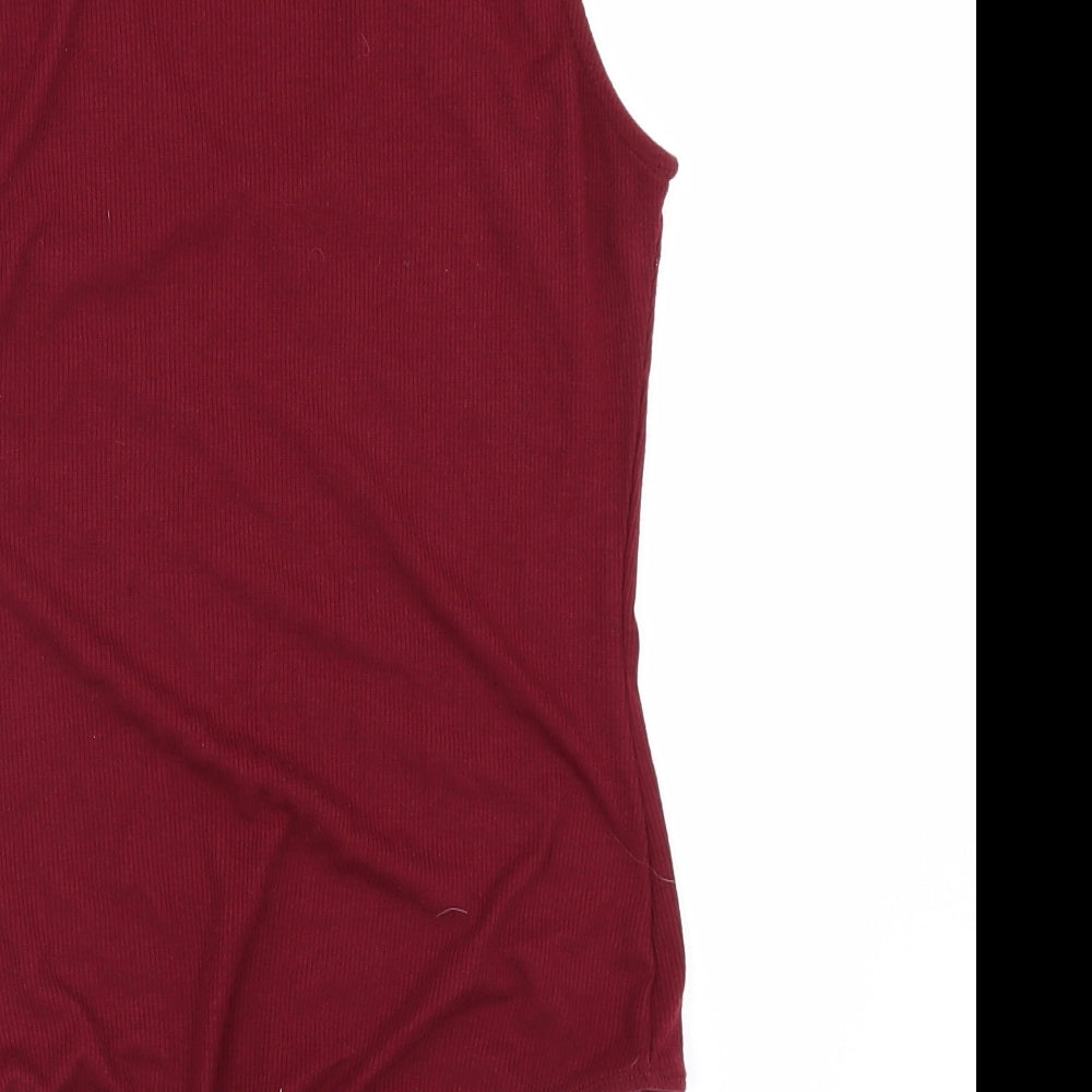 Select` Womens Red   Bodysuit One-Piece Size 8