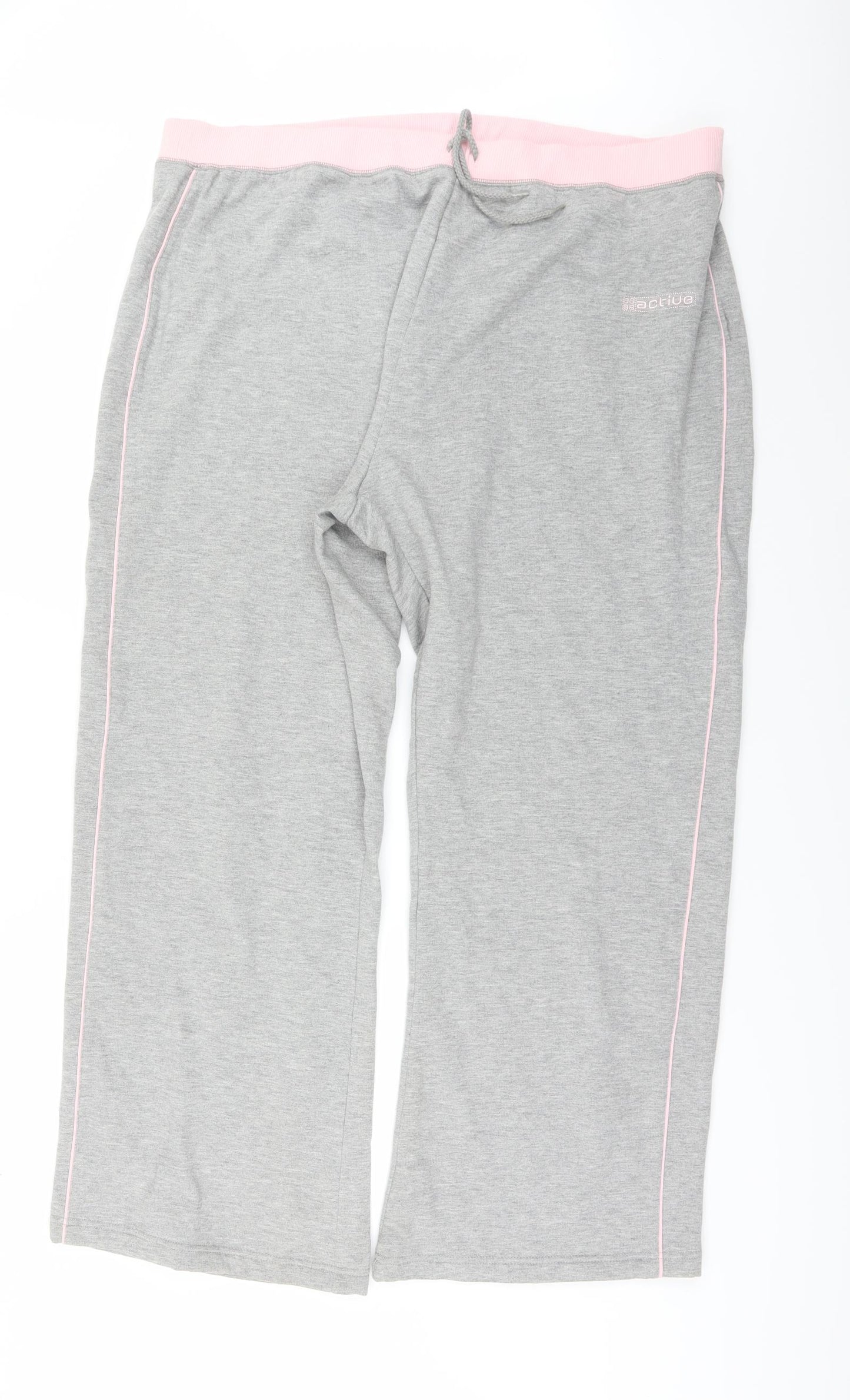Active Womens Grey   Jogger Trousers Size 26 L30 in