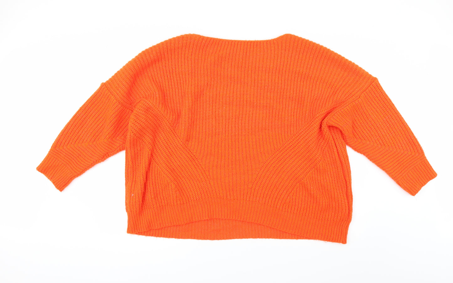 NEXT Womens Orange   Pullover Jumper Size XL