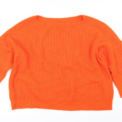 NEXT Womens Orange   Pullover Jumper Size XL