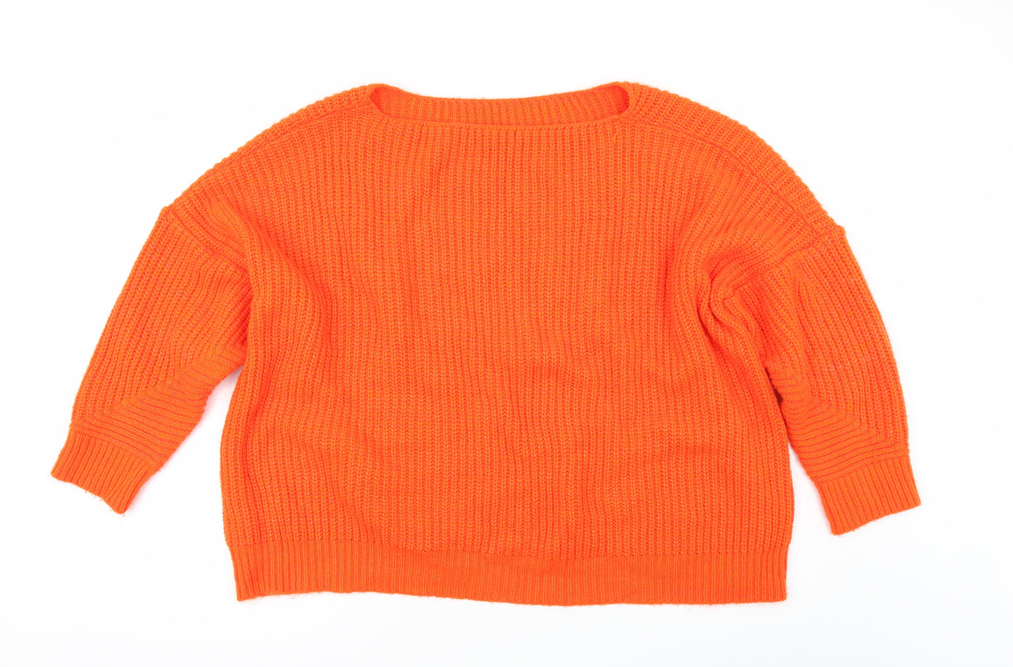 NEXT Womens Orange   Pullover Jumper Size XL