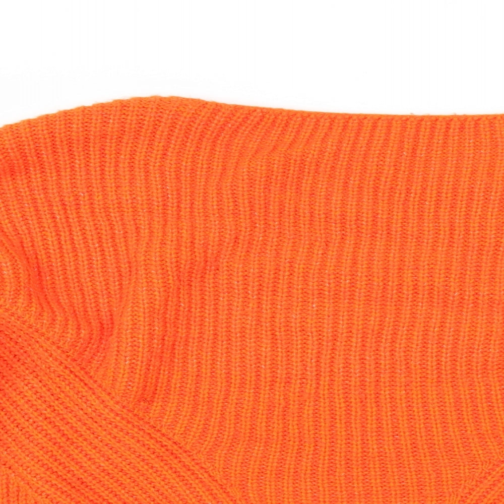 NEXT Womens Orange   Pullover Jumper Size XL
