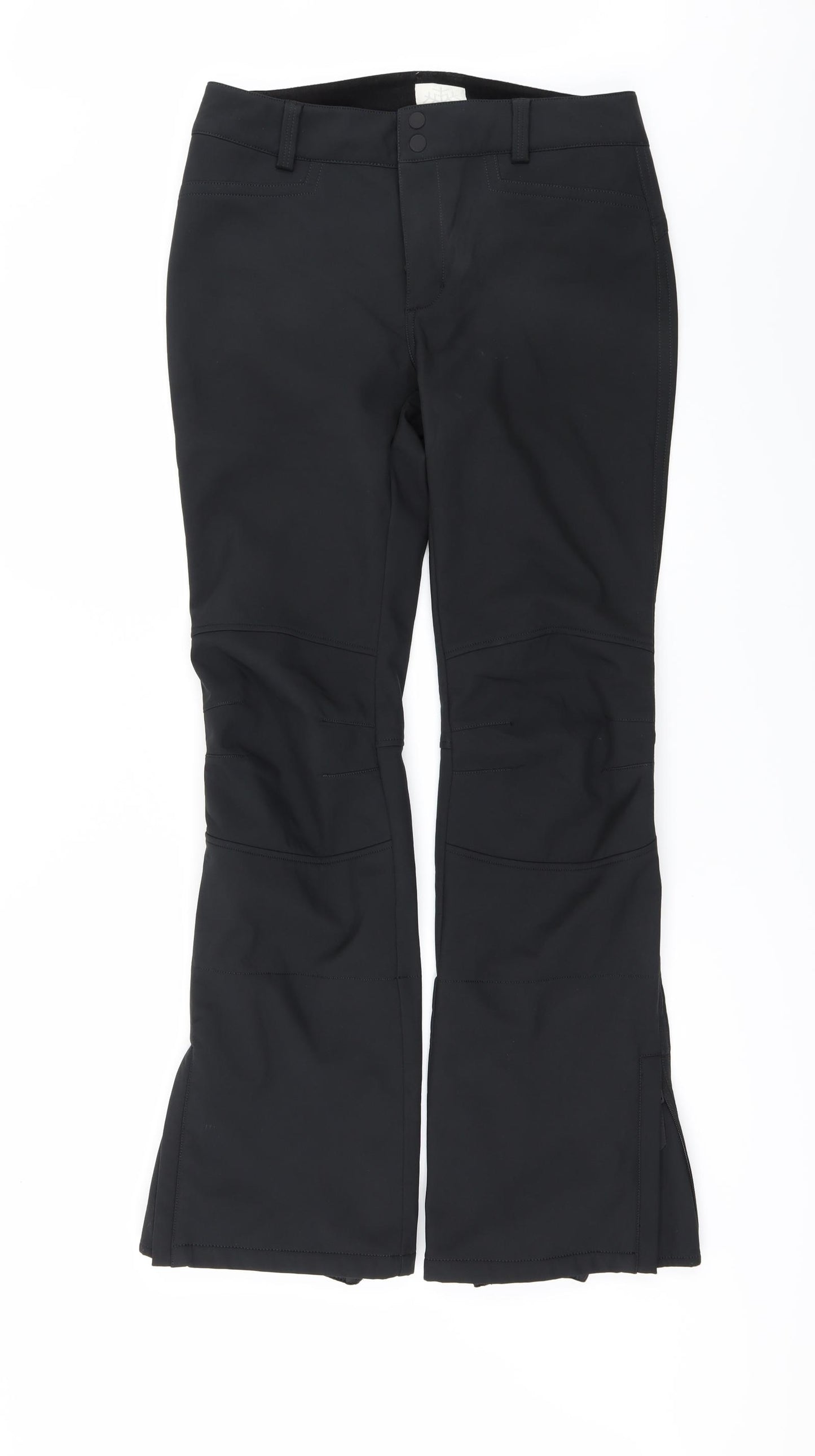NEXT Womens Black   Snow Pants Trousers Size 10 L32 in