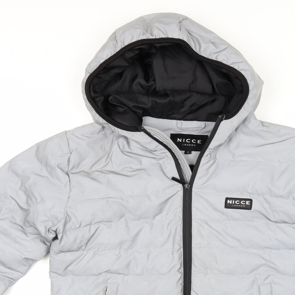 NICCE London Womens Silver   Jacket  Size S