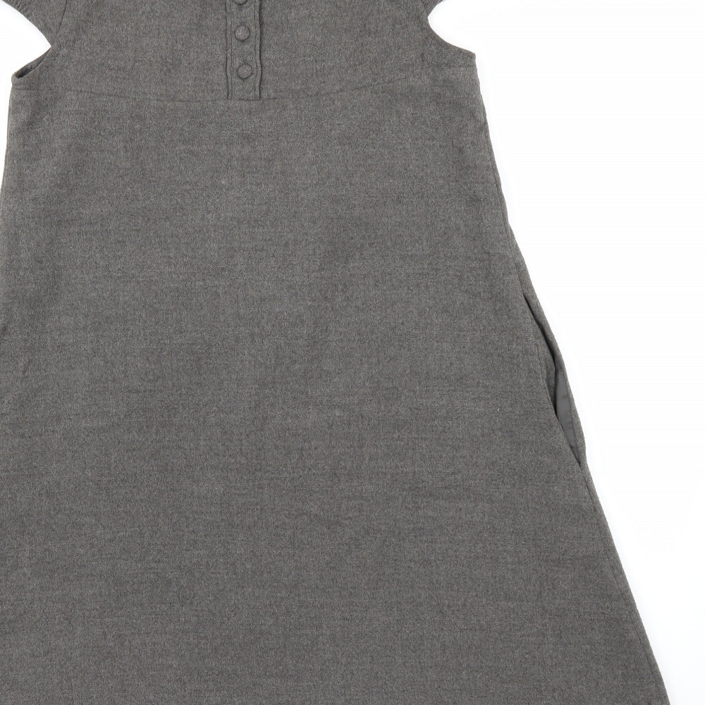 H&M Womens Grey   A-Line  Size 6