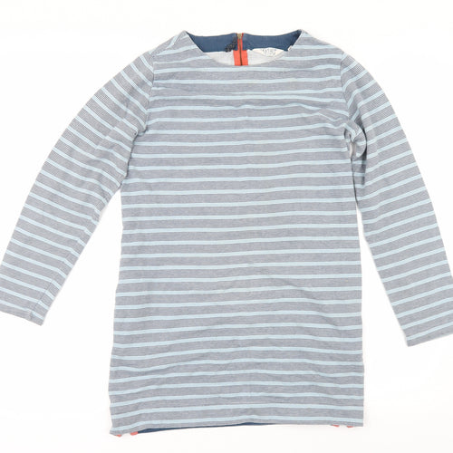 Seasalt Womens Black Striped  Pullover Sweatshirt Size 14
