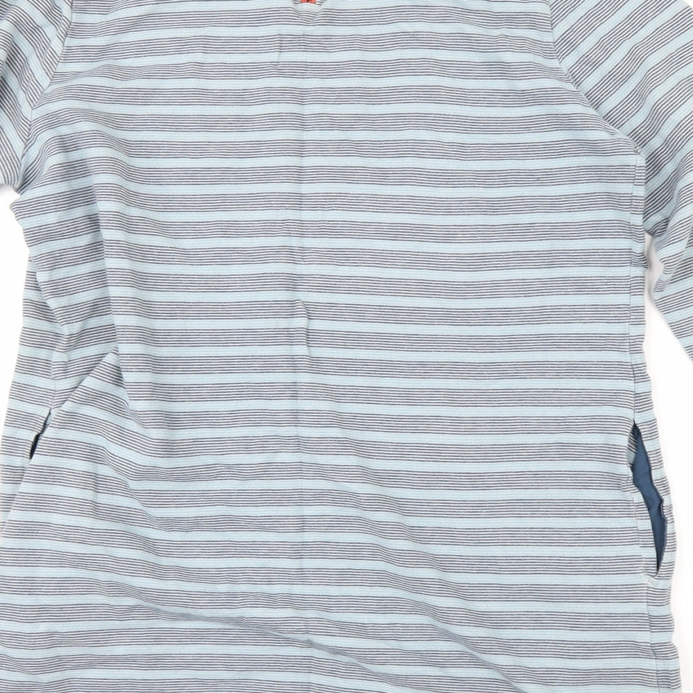 Seasalt Womens Black Striped  Pullover Sweatshirt Size 14
