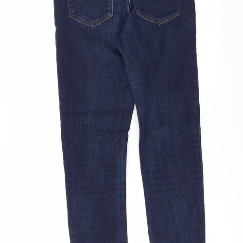 H&M Womens Black  Denim Skinny Jeans Size 12 L30 in - customised project